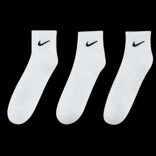 Nike Everyday Cushioned Training Low Socks White