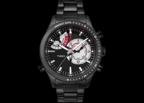 Timex Mens Intelligent Black Dial Watch TW2P72800