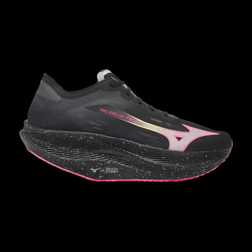 Mizuno Wave Rebellion Pro 2 Black Silver Pink Tetra
