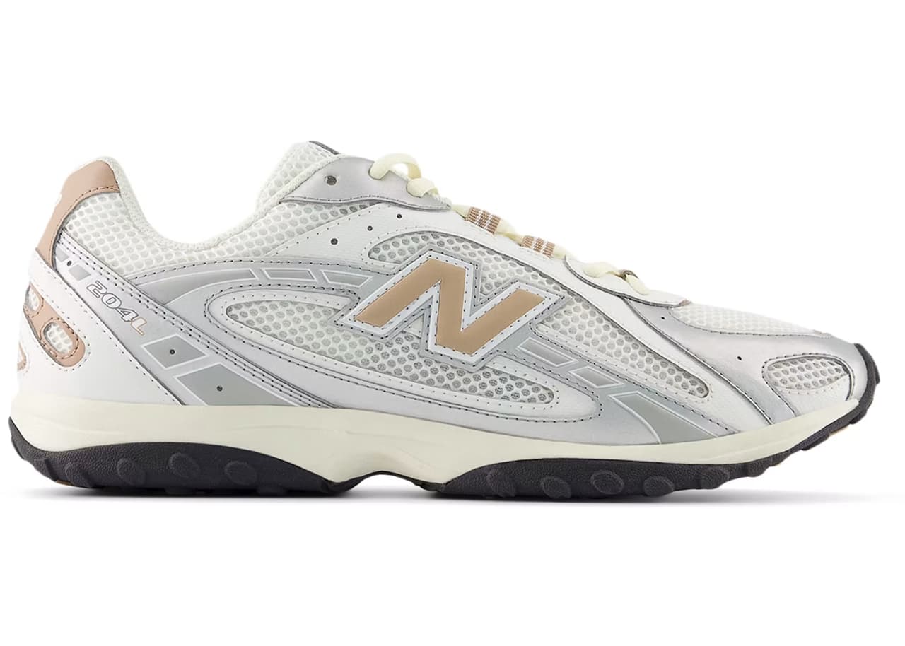 New Balance 204L Silver Metallic Flat Taupe