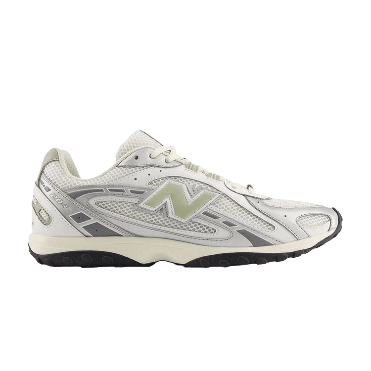 New Balance 204L Silver Metallic Sage Green