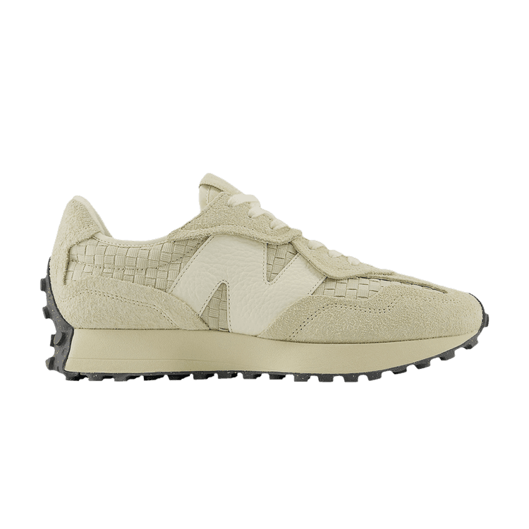 New Balance 327 Woven Pale Moss Sandstone