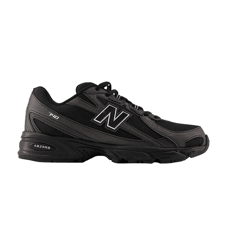 New Balance 740 Black Silver Metallic