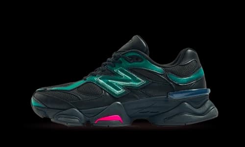New Balance 9060 Mowalola Burglarwear Black Teal Pink