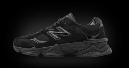 New Balance 9060 Triple Black Patent