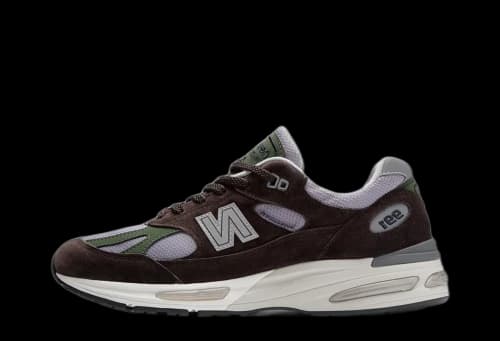 New Balance 991v2 MiUK Essentially Offbeat Pack Brown