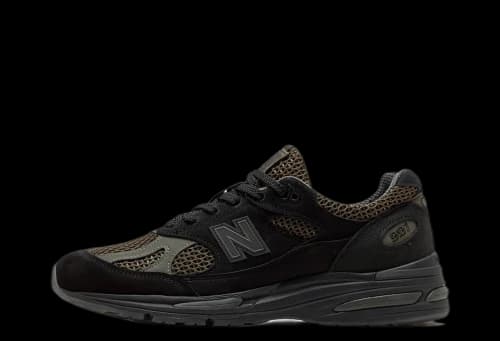 New Balance 991v2 MiUK Stone Island Black