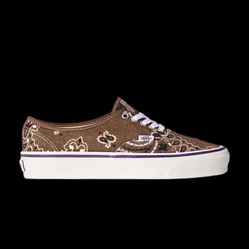 Vans Premium Authentic Bandana Brown Purple