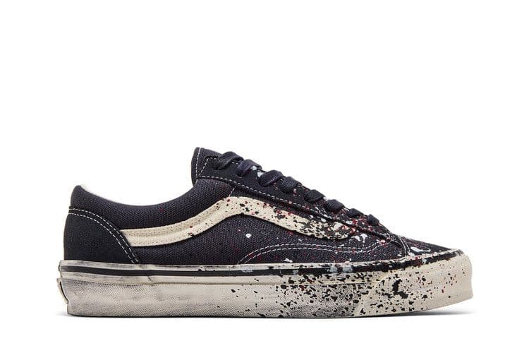 Vans Premium Old Skool 36 Paint Splatter Charcoal Grey