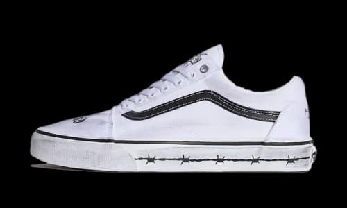 Vans Old Skool Travis Barker Dues Paid White