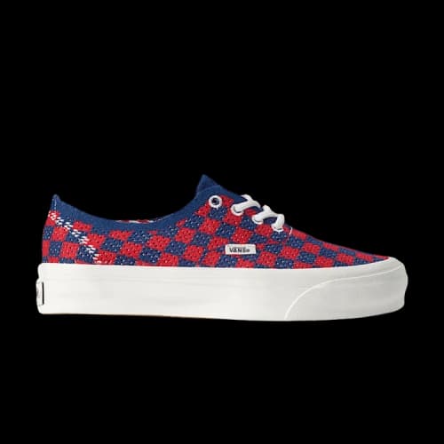 Vans LX Authentic 44 EK Punk Check Red Blue