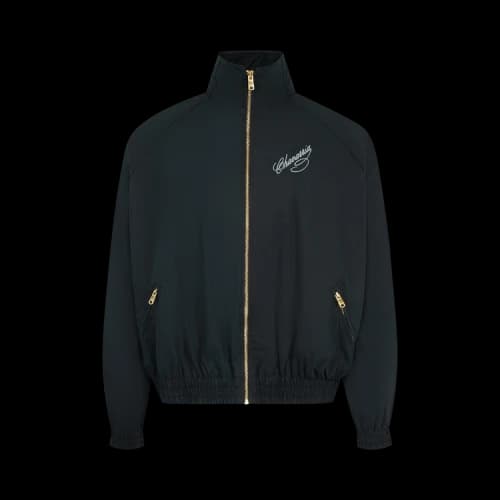 Willy Chavarria Ruff Rider Track Jacket 'Marine Green'