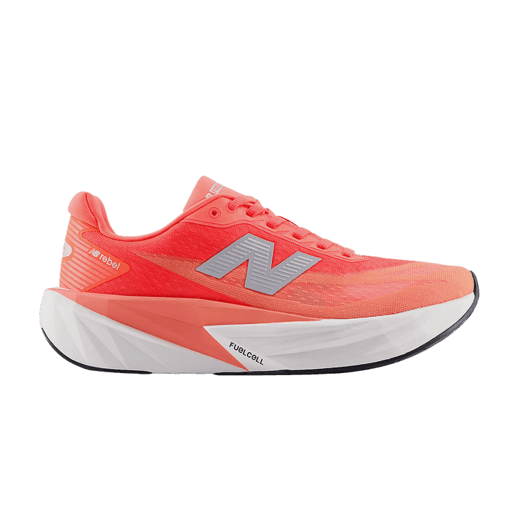 New Balance FuelCell Rebel v5 Urgent Red White Silver (Women's)