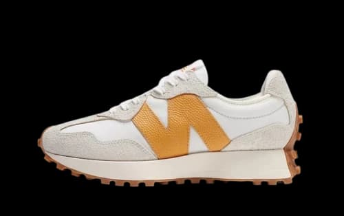 New Balance 327 Sea Salt Golden Hour Gum (Women's)