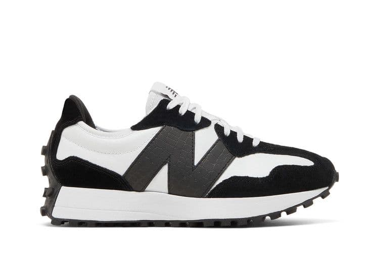 New Balance 327 Black White Black (Women's)