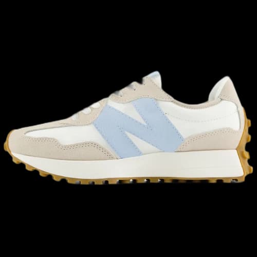 New Balance 327 Timberwolf Sea Salt Light Chrome Blue (Women's)