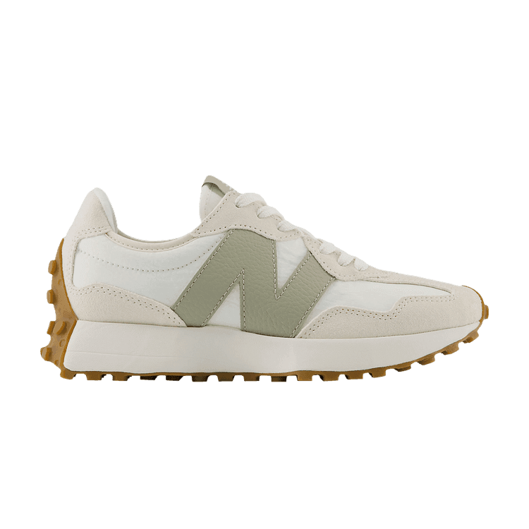 New Balance 327 Linen Sea Salt Olivine (Women's)