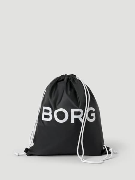 BJÖRN BORG Negro Borg Junior Drawstring Bag 15L
