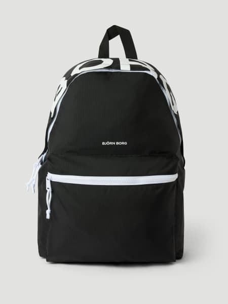 BJÖRN BORG Negro Borg Logo Backpack 19L