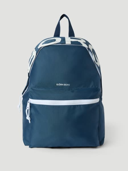 BJÖRN BORG Azul Marino Borg Logo Backpack 19L