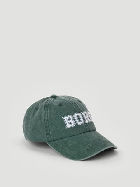 BJÖRN BORG Verde Borg Washed Bold Logo Cap
