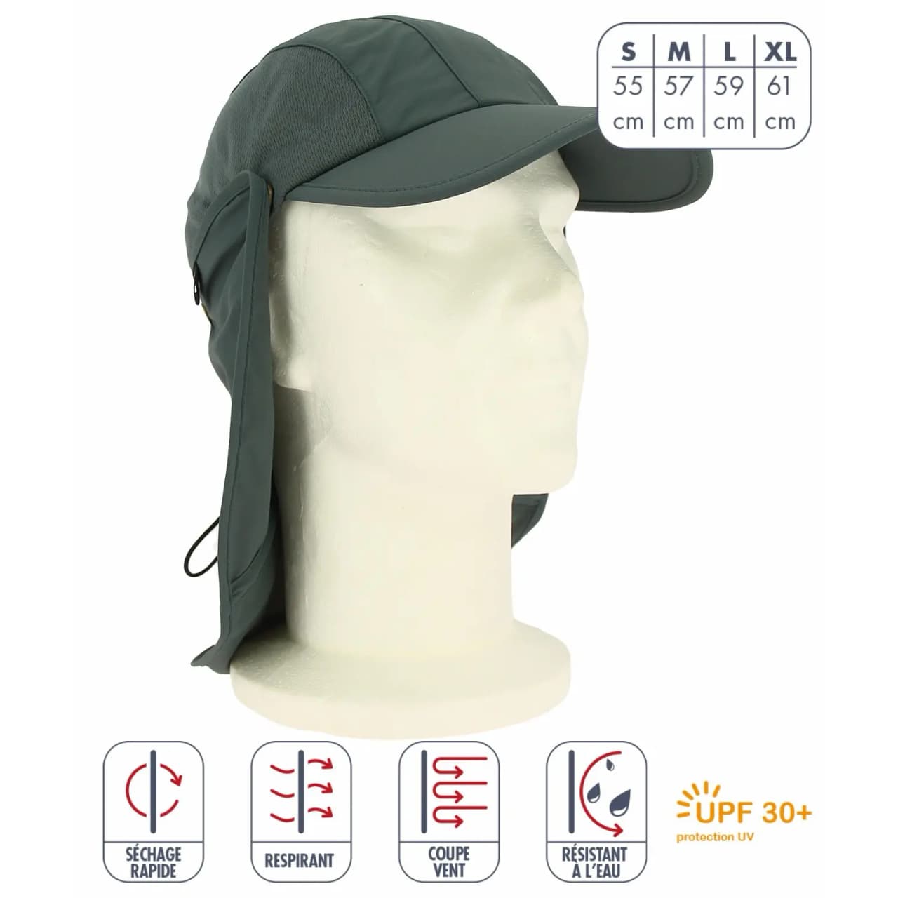 Élémenterre Gorra de lluvia Albatros