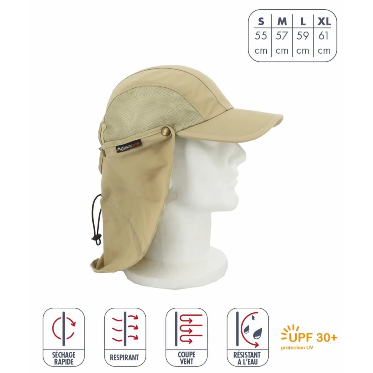 Élémenterre Gorra de lluvia Albatros