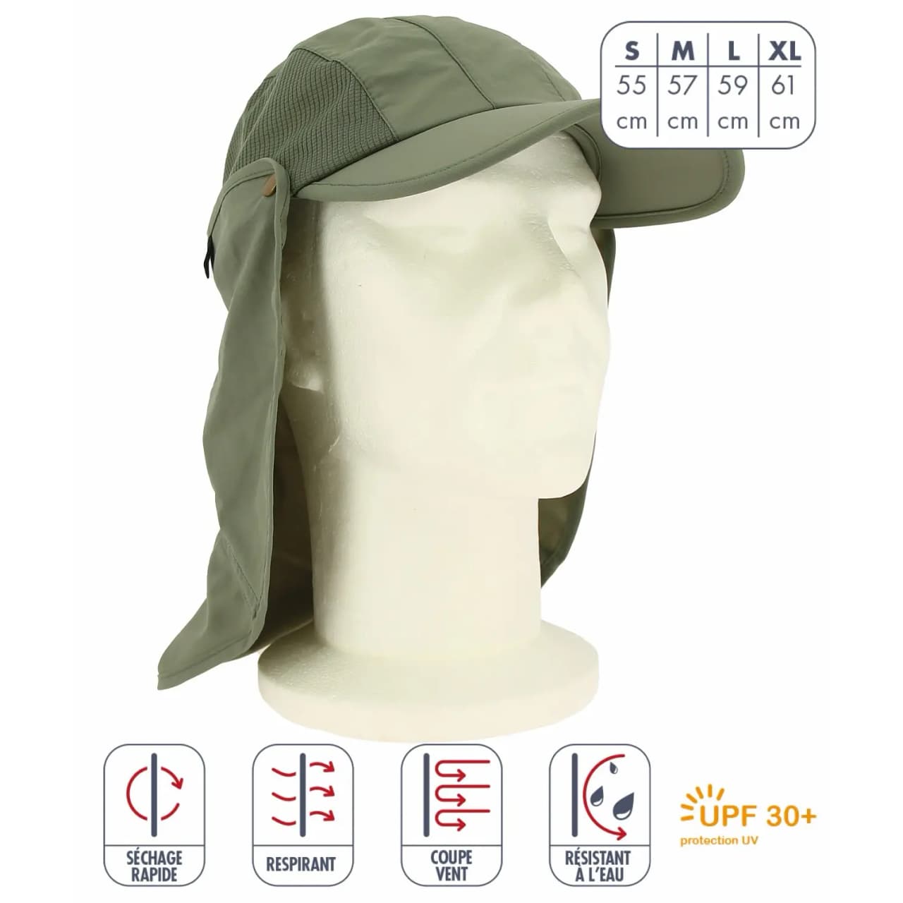 Élémenterre Gorra de lluvia Albatros