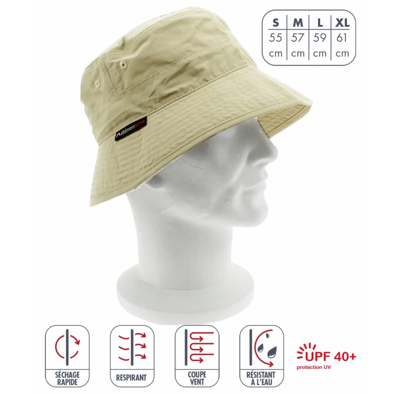 Élémenterre Bob anti-uv Eagle