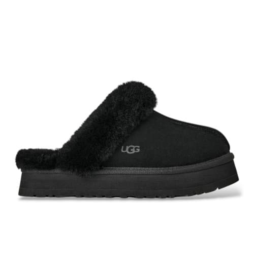 UGG Zapatillas De Piel Disquette Negro