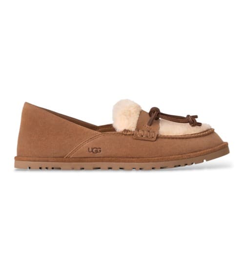 UGG Mocasines De Piel Zora Loafer Marrón