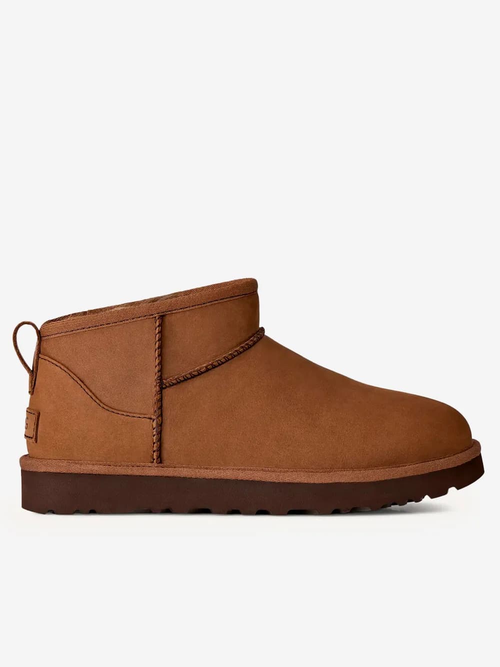 UGG W Classic ultra mini nubuck 'Dark Chestnut'