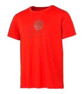 Ternua Camiseta Logna 3.0 Hombre Orange Red