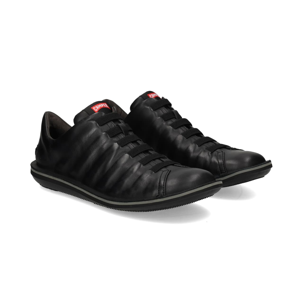 Camper Venas Lado Deportivo Piel Negro