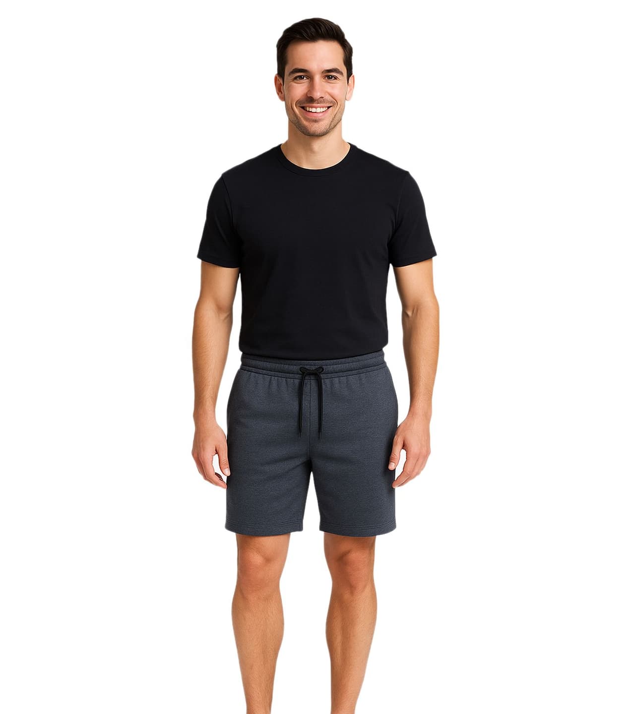 11 Project Bermudas deportivas Palamo para hombre, estilo chino, 1940131, gris oscuro jaspeado