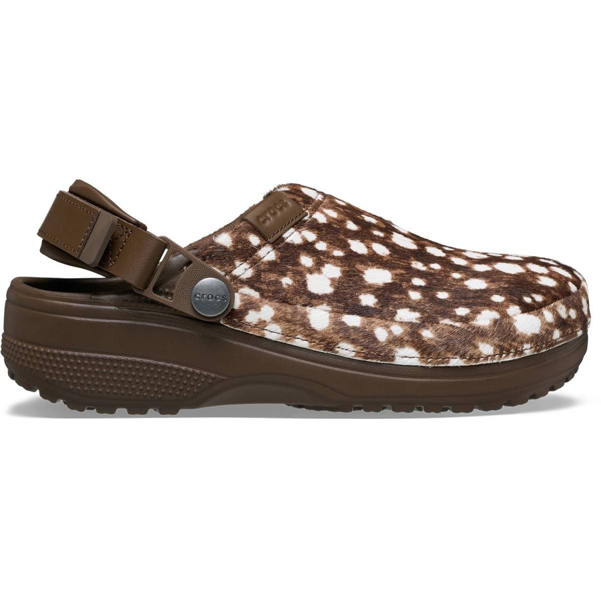 Crocs Zuecos unisex Classic Crafted Pony Hair U - Carob
