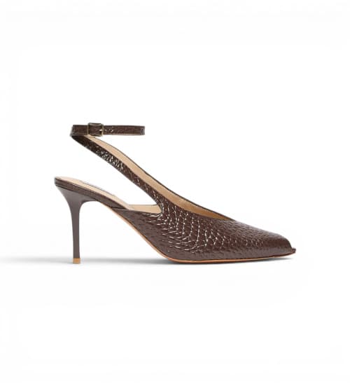 Marella Zapatos De Piel Mlapalomba Marrón