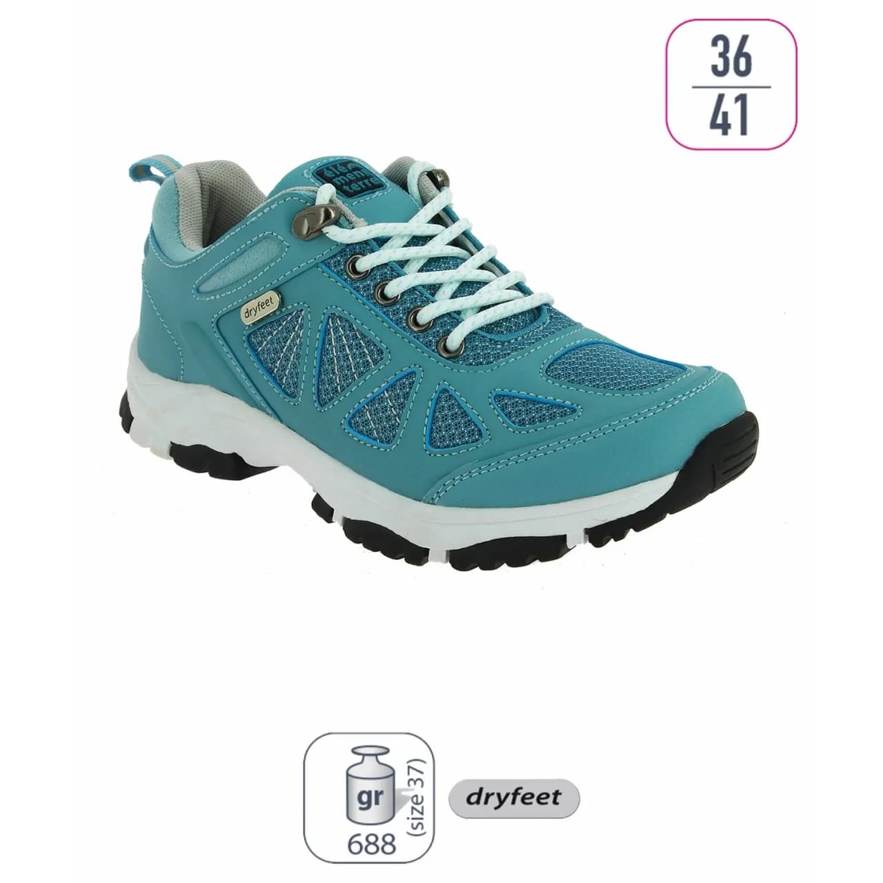 Élémenterre Zapatillas de montaña mujer Sanbona