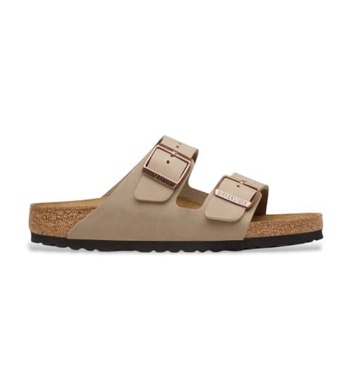 Birkenstock Sandalias De Piel Normal Arizona Leoi (ajuste Regular) Marrón