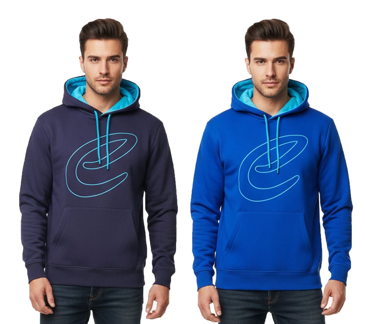 Formula E Sudadera con capucha y manga larga para hombre de color azul, para aficionados al motor (artículo 701223399)