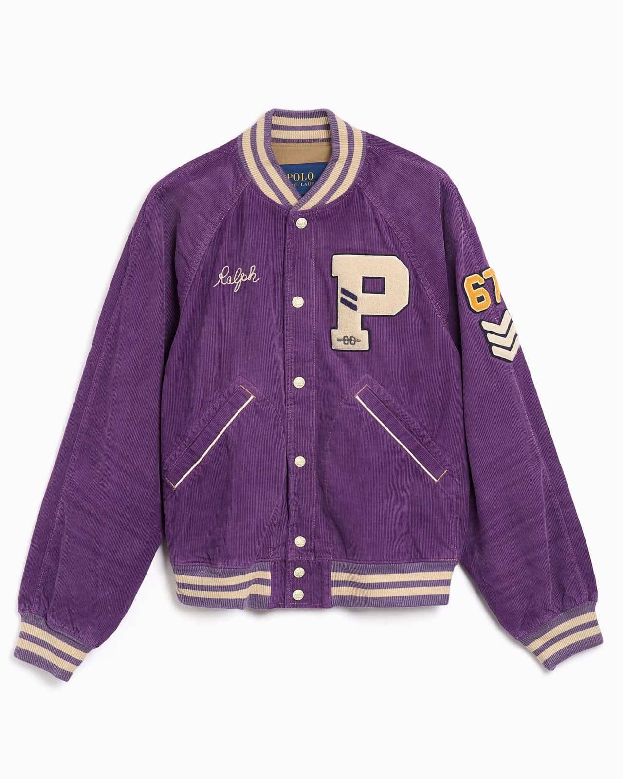 Polo Ralph Lauren with patches Relaxed Men's Varsity Jacket