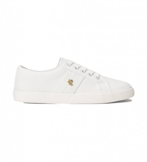 Lauren Ralph Lauren Deportivas De Loneta Janson Ii Blanco