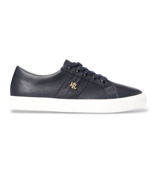 Lauren Ralph Lauren Zapatillas Janson Ii De Piel De Napa Marino
