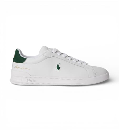 Polo Ralph Lauren Zapatillas Heritage Court Ii De Piel Blanco