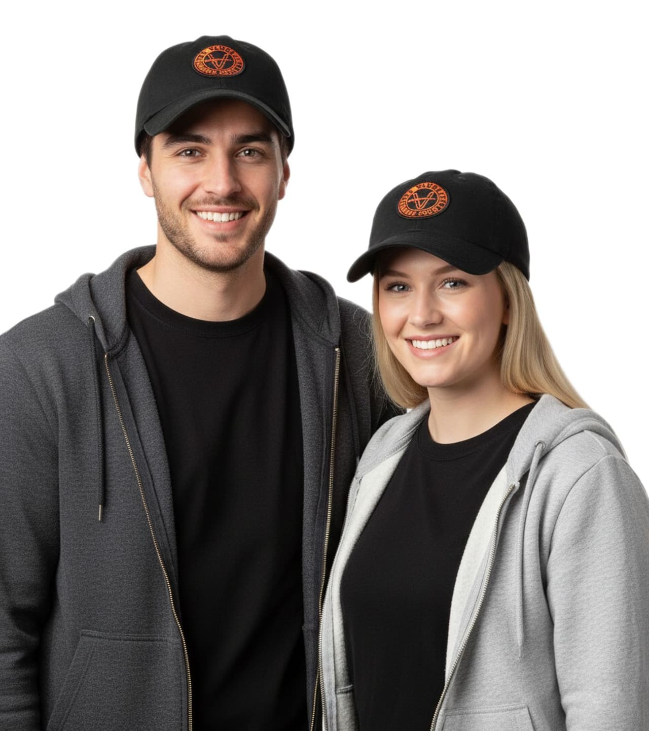 Bio-Domes Headgear Gorra unisex Vandals de punk rock con logo bordado, algodón, negra