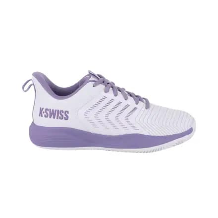 Kswiss Ultrashot Light Clay Blanco/Púrpura Mujer