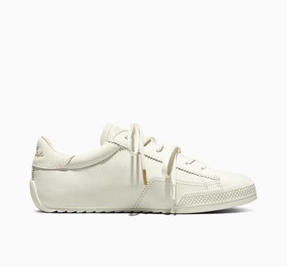 Converse Chuck Taylor Lo Leather Egret/Egret/Light Gold
