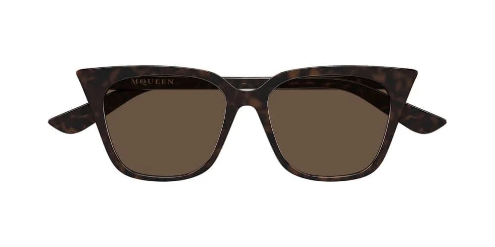 Alexander McQueen Gafas De Sol Mujer Habano Ojo De Gato Marrón 53mm