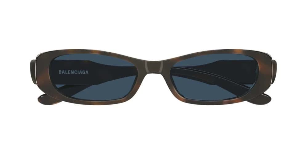 Balenciaga Gafas De Sol Mujer Habano Cuadrada Azul 55mm
