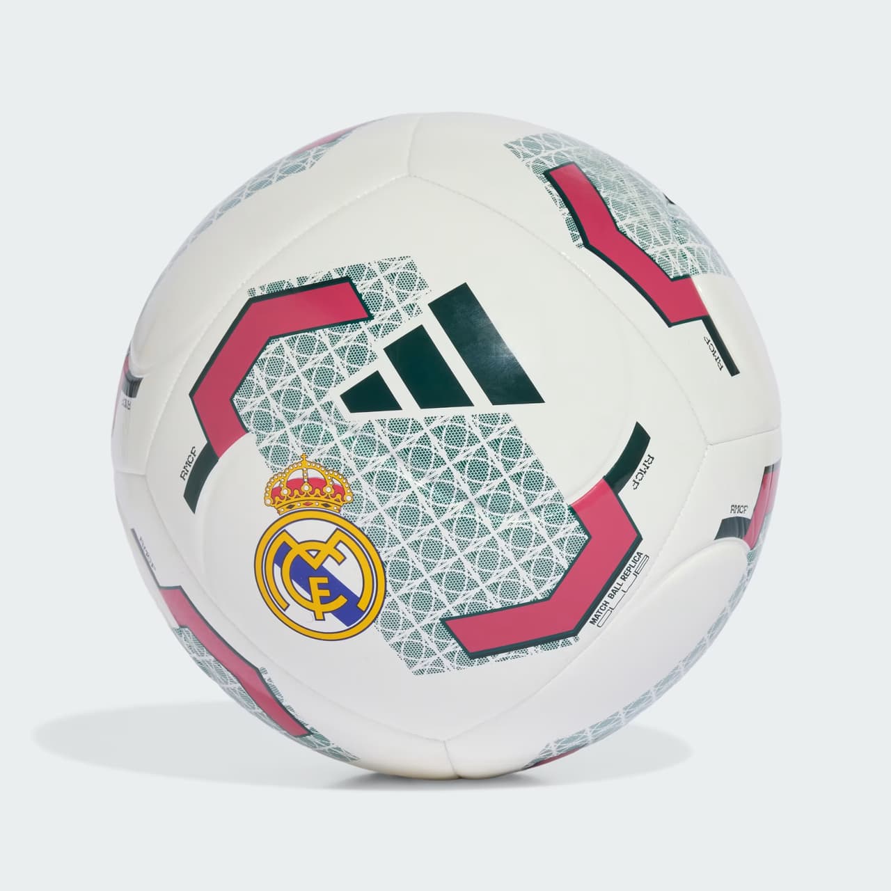 adidas Ballon Real Madrid Club Domicile Blanc Vert